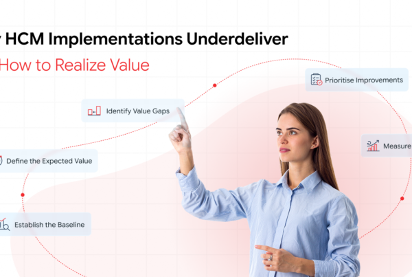 HR leader tracking HCM implementation value realization metrics