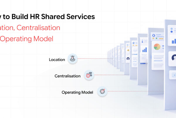 HR shared services operating model for centralised HR delivery